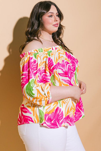 Breaking Hearts Woven Top