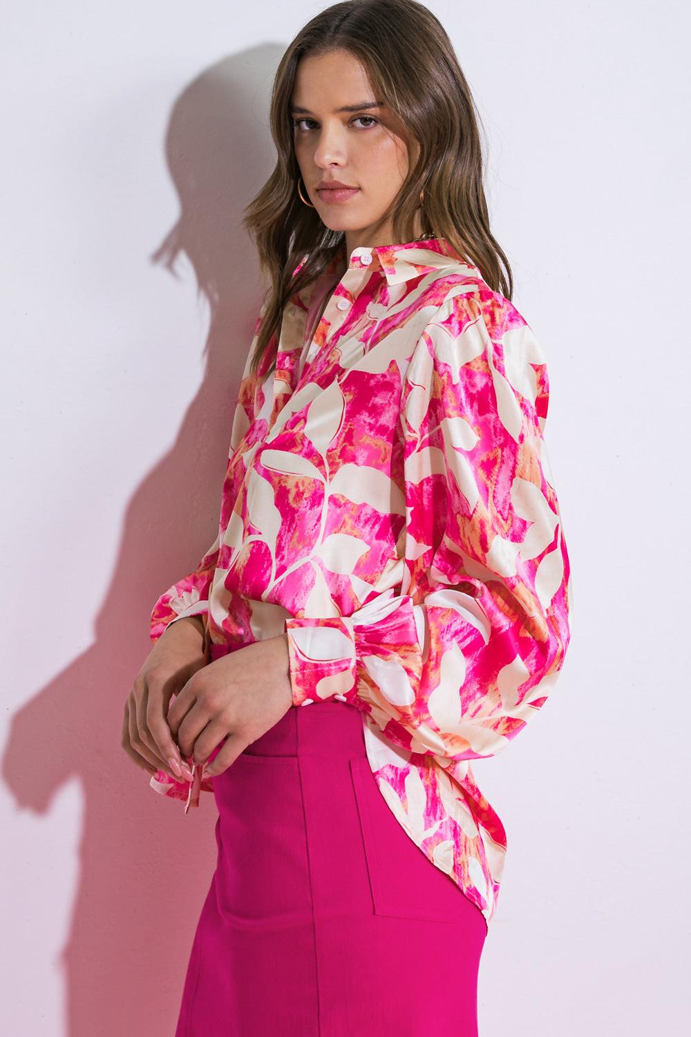 Coming to My Senses Woven Top