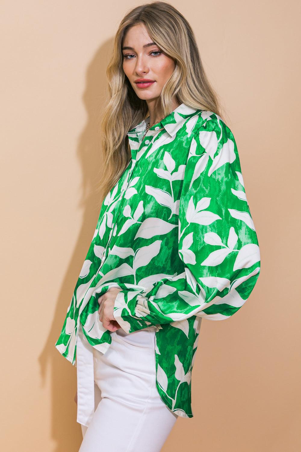 Coming to My Senses Woven Top