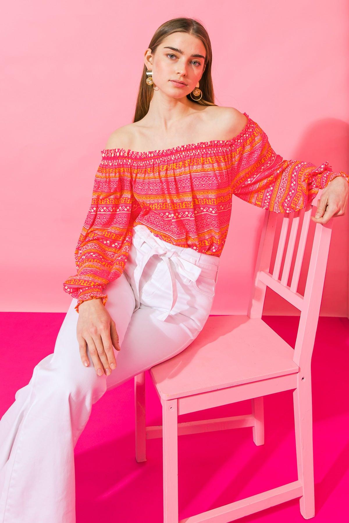 Cosmo Please Woven Top