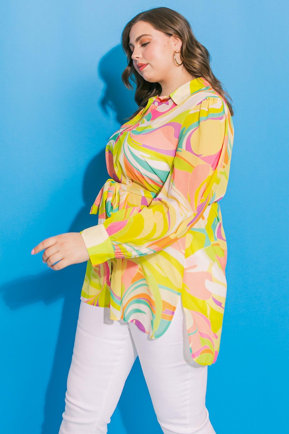 Magic Island Woven Top