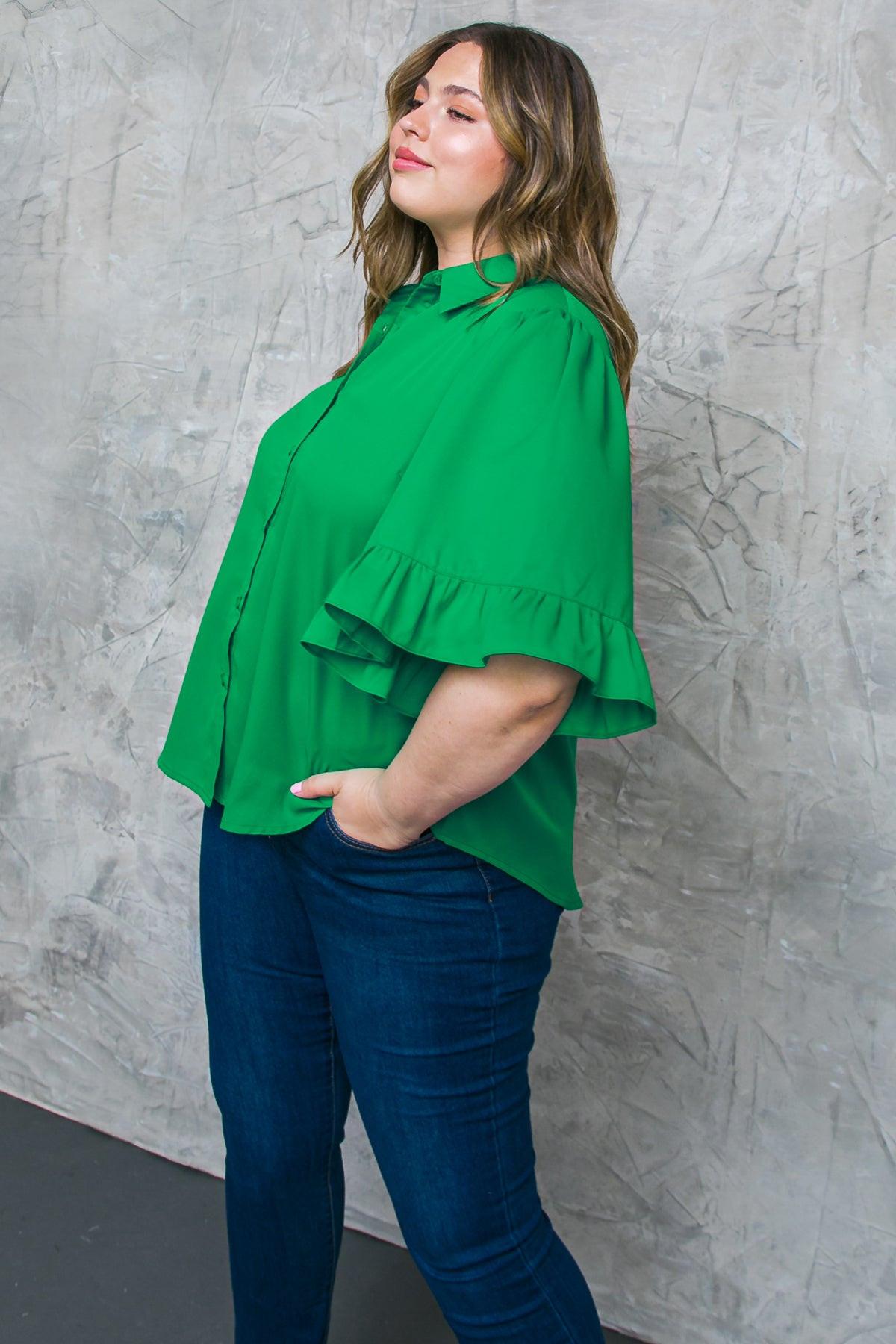 Back to Business Woven Top