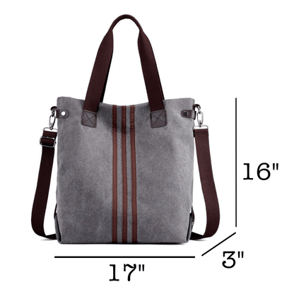 Threaded Pear Kelly Canvas Tote