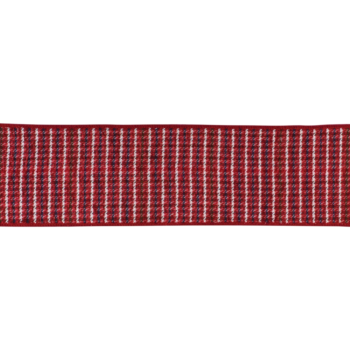Melrose International Traditional Plaid Ribbon 4" x 10 yds.