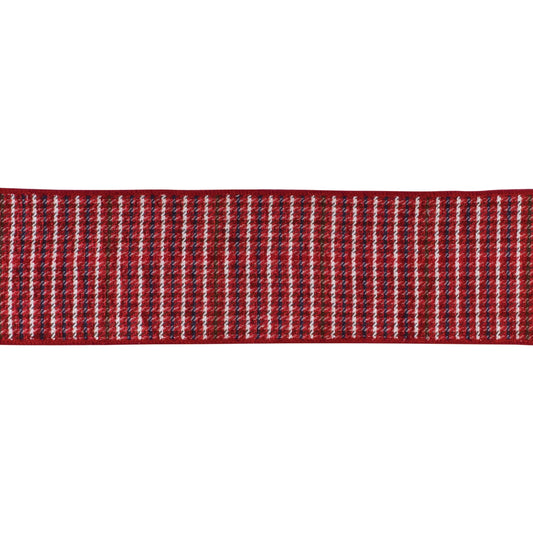 Melrose International Traditional Plaid Ribbon 4" x 10 yds.