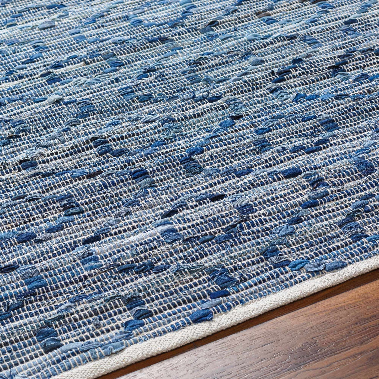 Gurit Blue & Brown Area Rug - Clearance