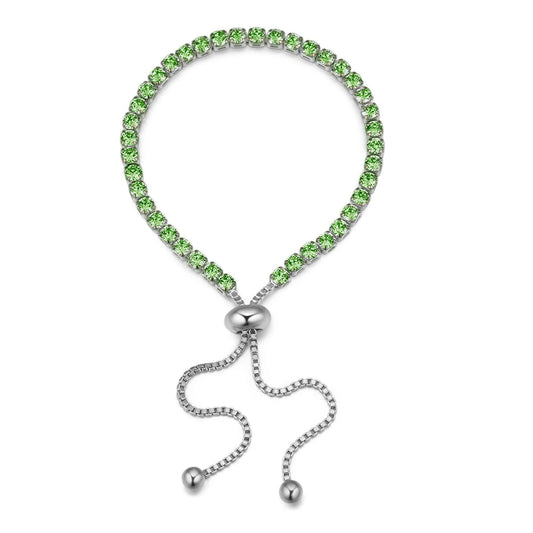 Silver Peridot-