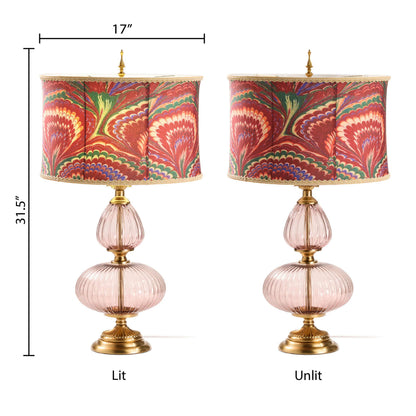 Red/Pink/Green/Purple/Gold-