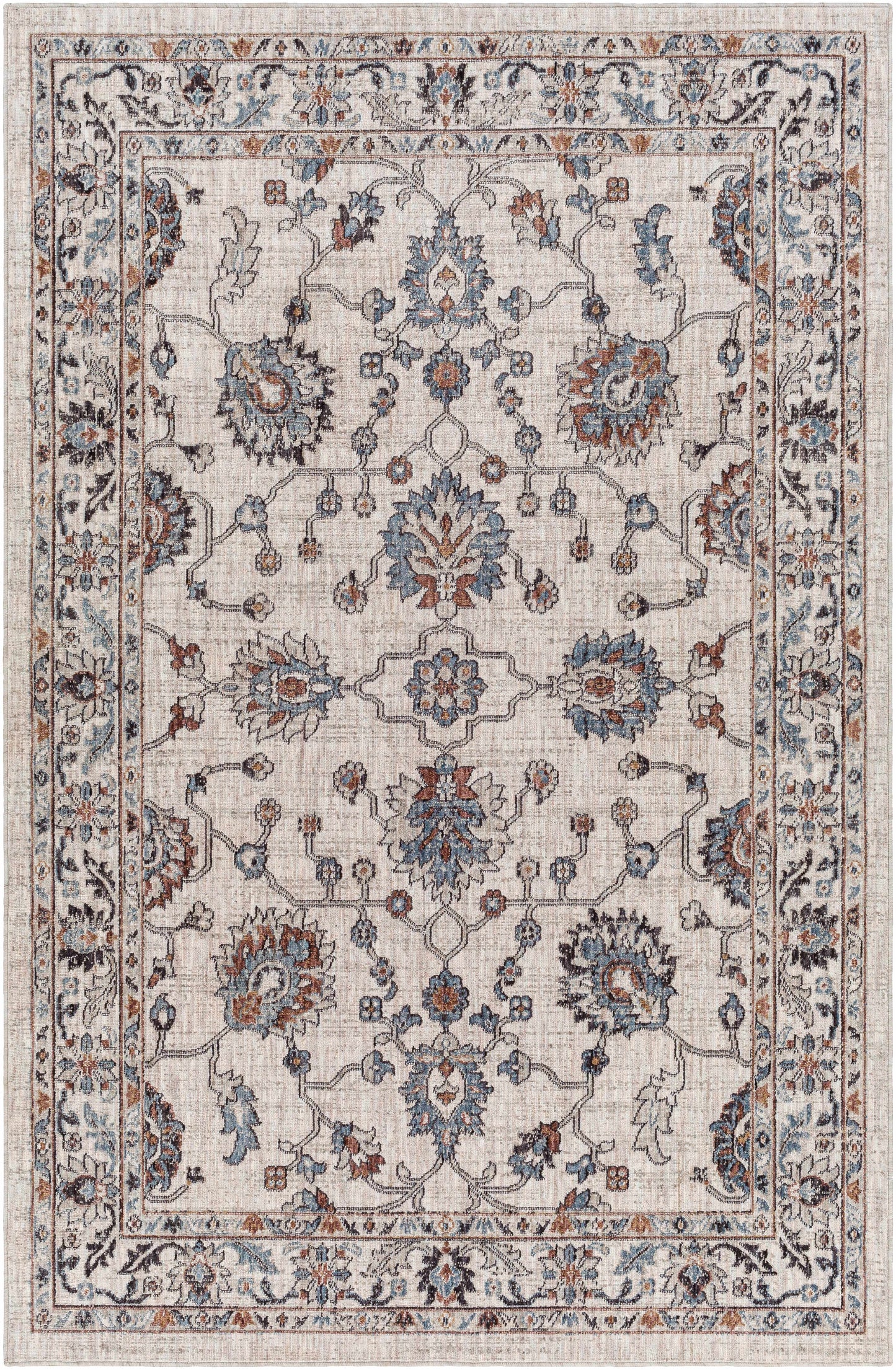 Ardin Cream Outdoor Area Rug - Clearance