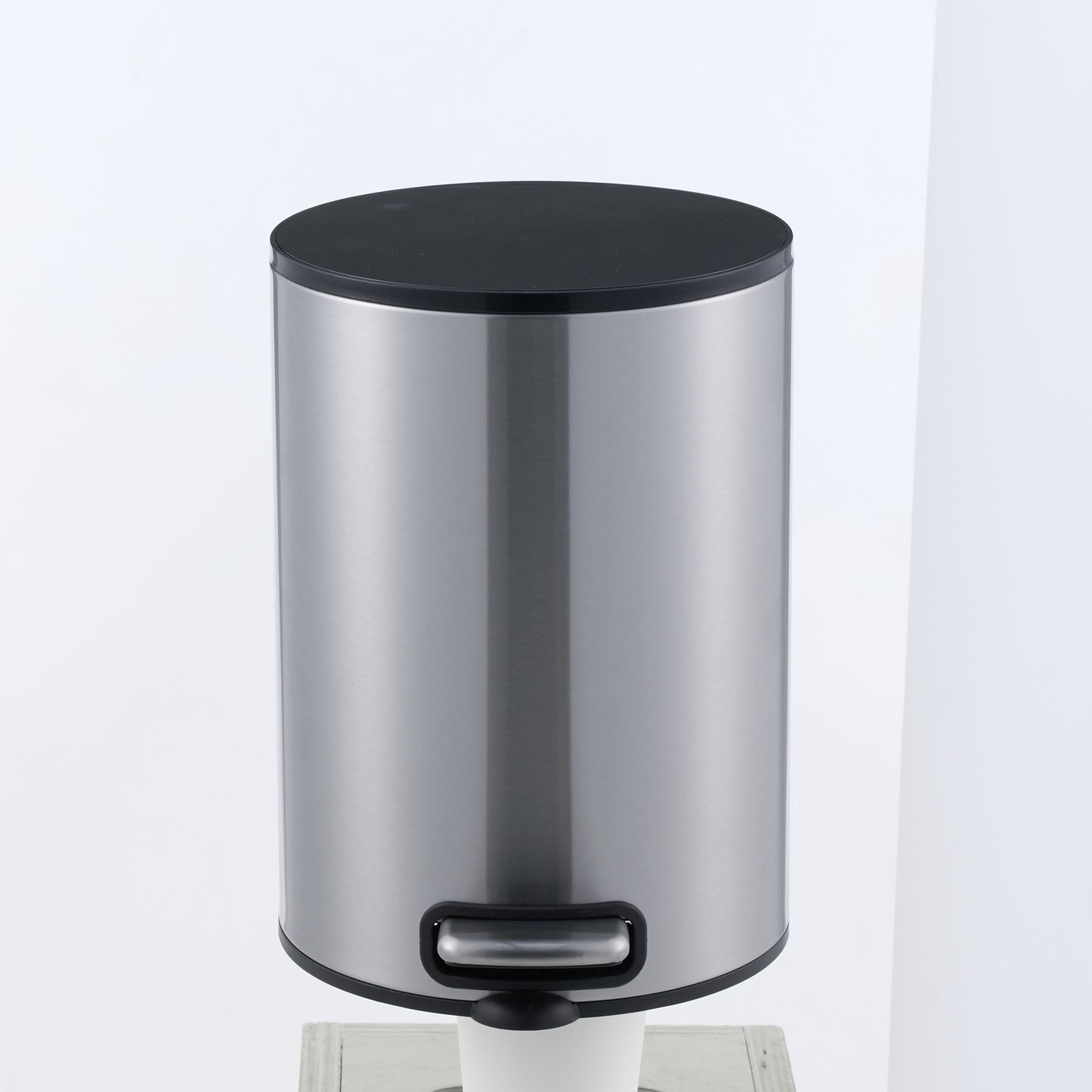 4 Supply Stainless Steel Kitchen Trash Can