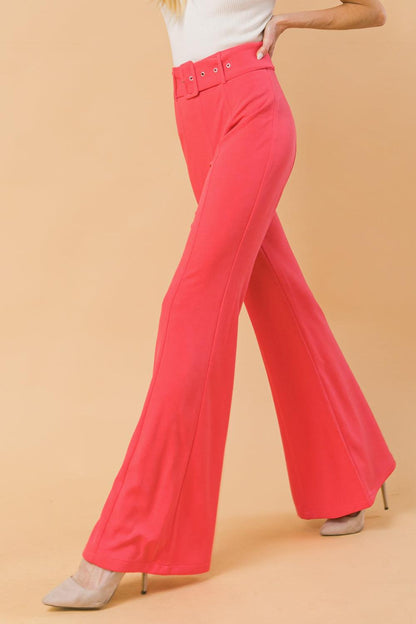 Countdown the Hours Woven Flared Pants