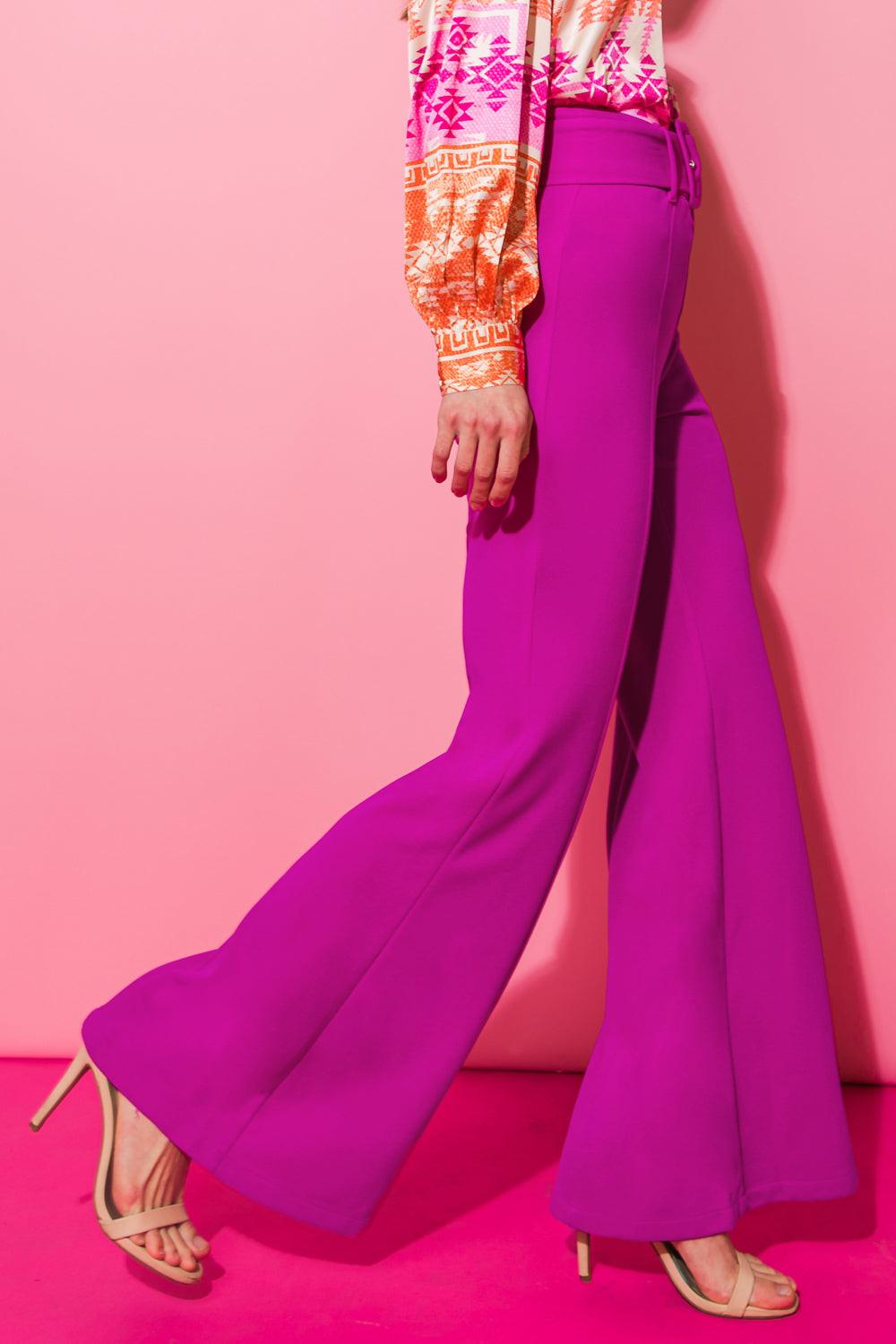 Countdown the Hours Woven Flared Pants