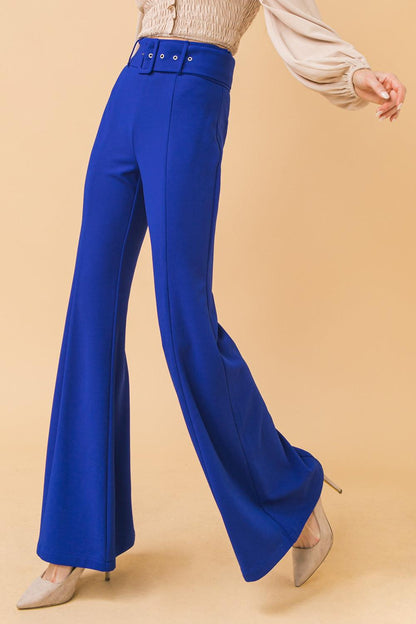 Countdown the Hours Woven Flared Pants