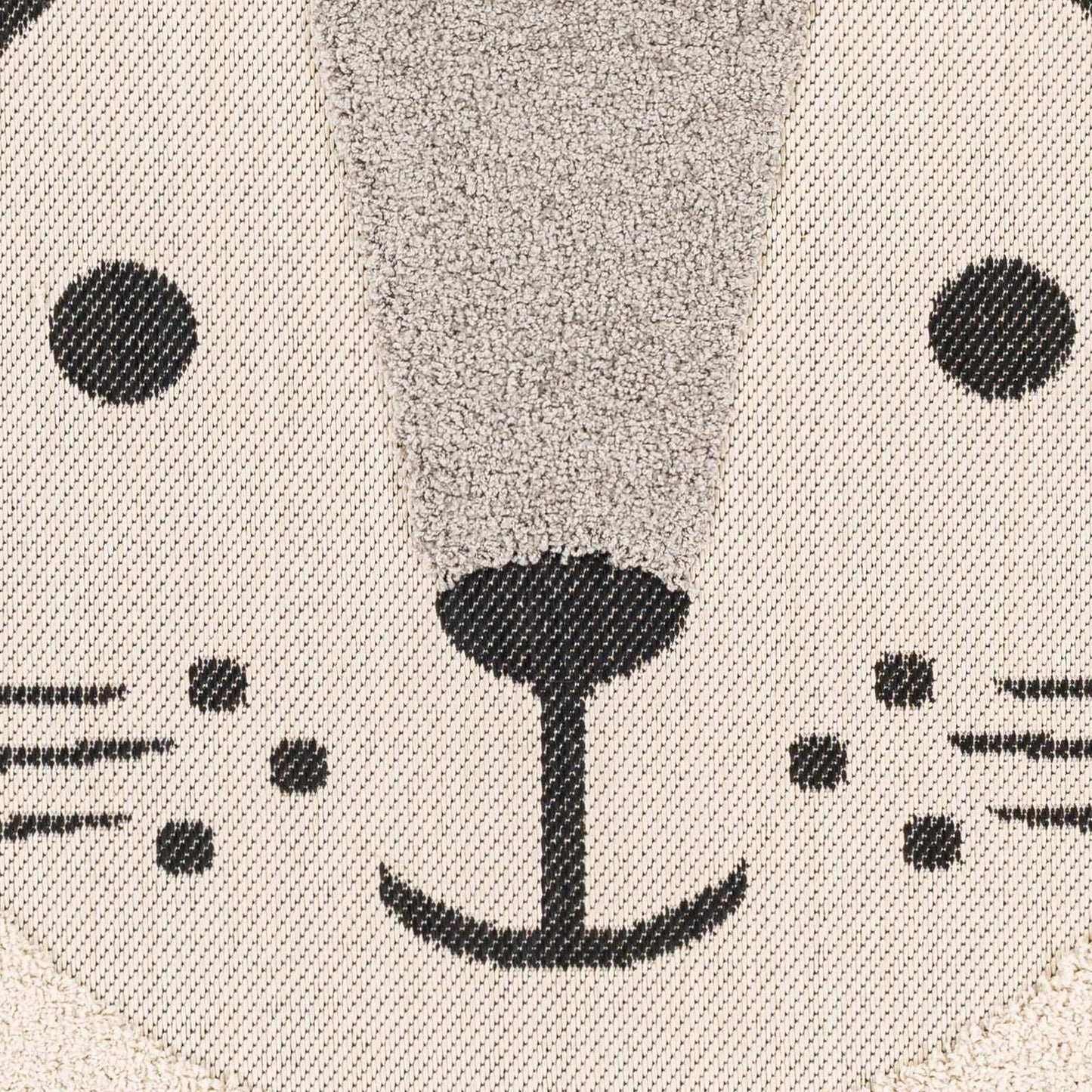 Kids Lion Animal Print Nursery Outdoor Area Rug - Clearance