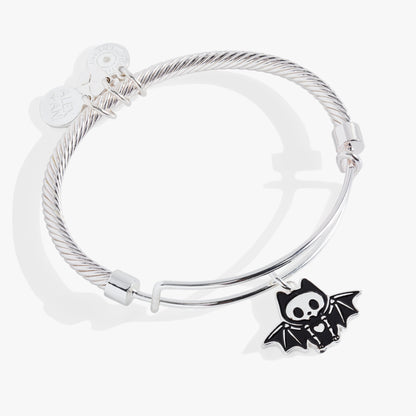 Bat Skeleton Bangle Bracelet