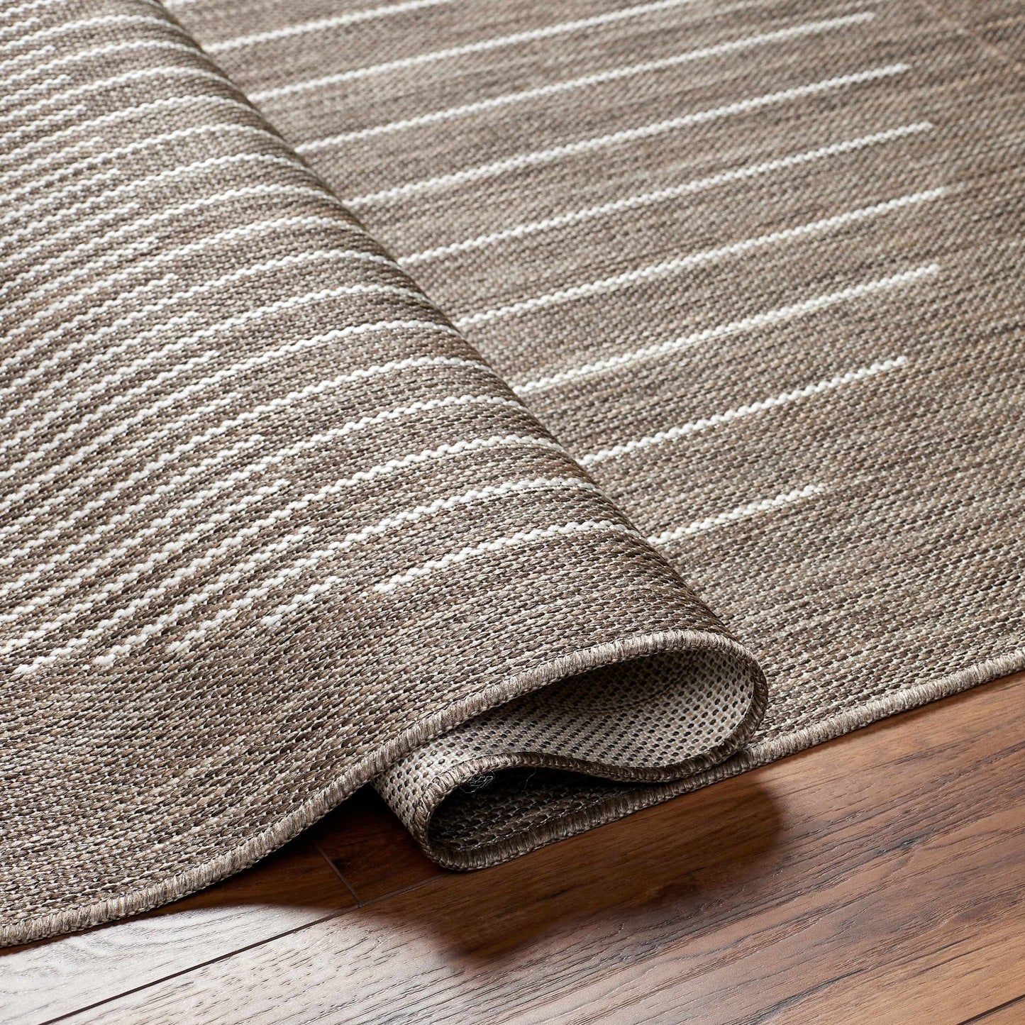 Aviya Brown Outdoor Area Rug - Clearance