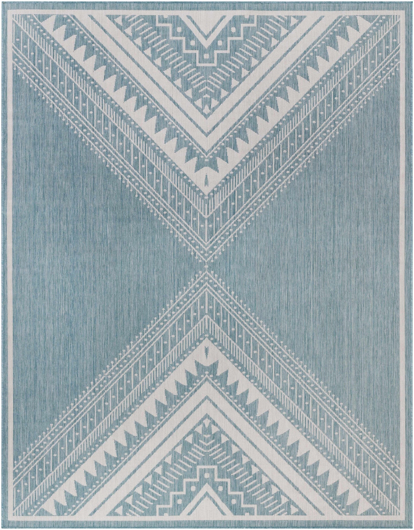 Deana Blue Outdoor Area Rug - Clearance