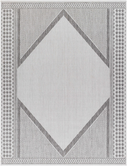 Efrem Off White Outdoor Carpet Area Rug - Clearance
