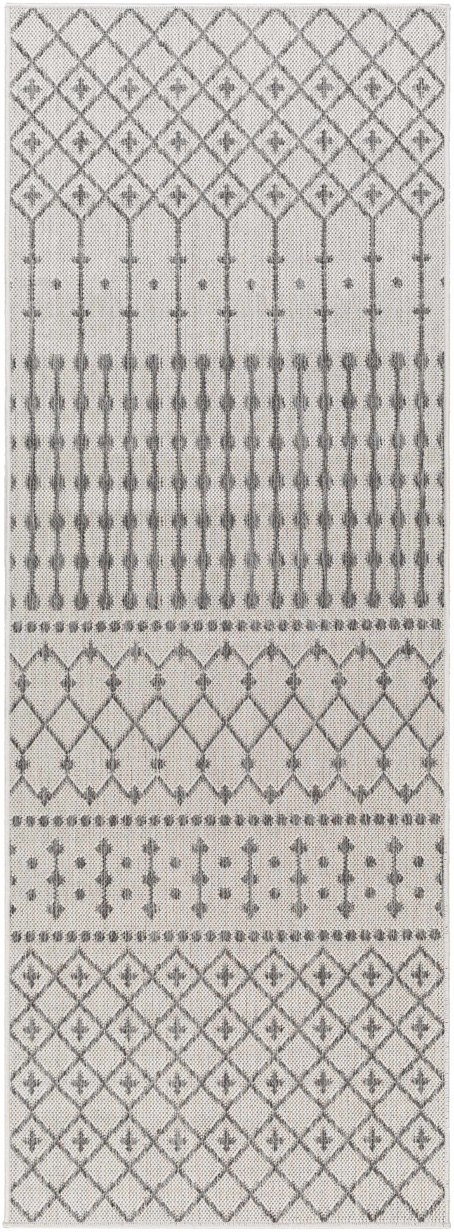 Lali Light Gray Outdoor Area Rug - Clearance