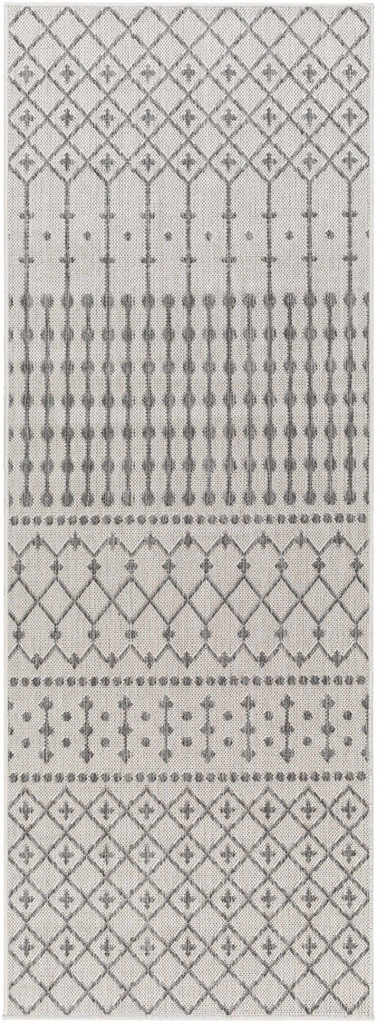 Lali Light Gray Outdoor Area Rug - Clearance