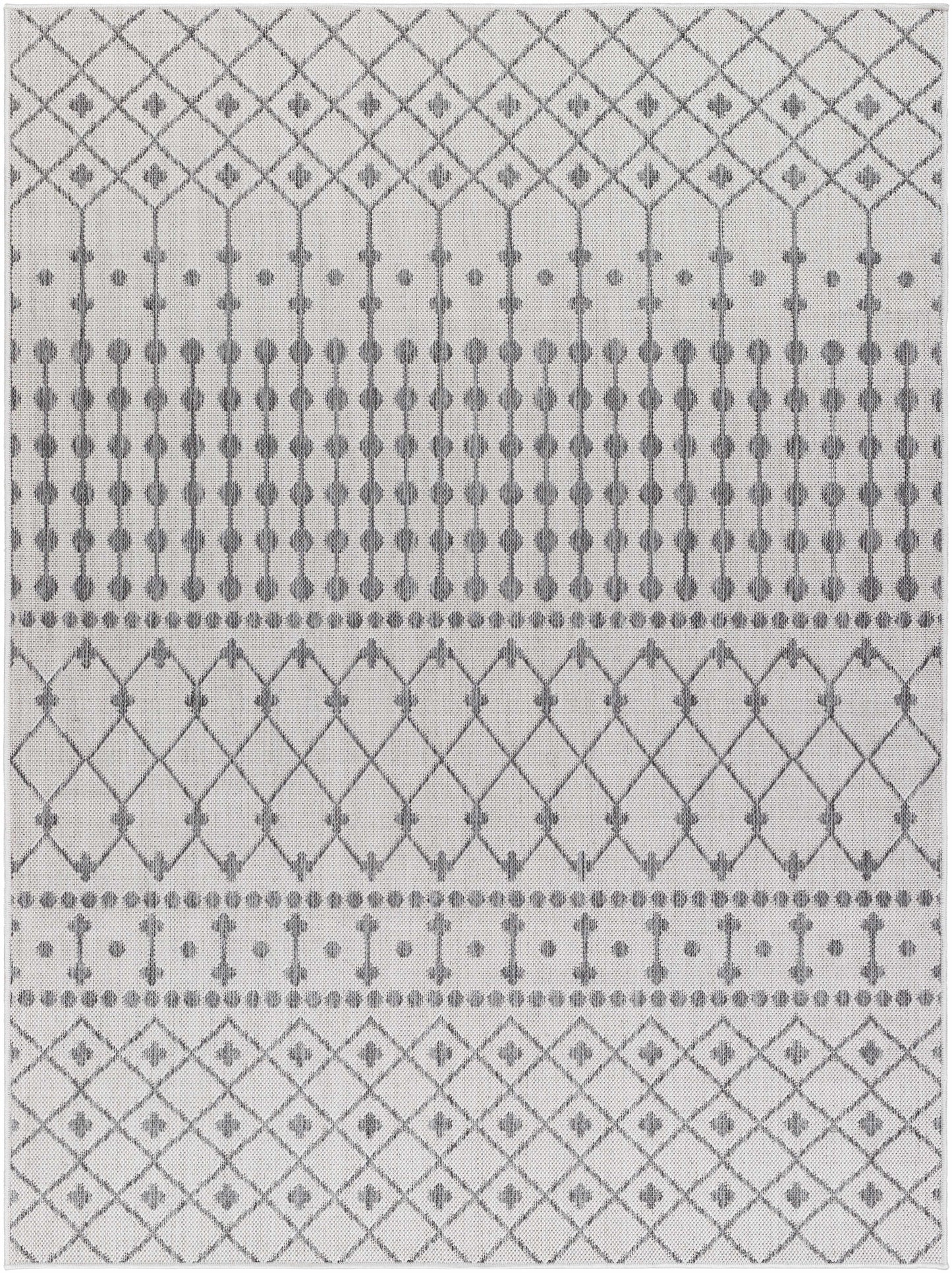 Lali Light Gray Outdoor Area Rug - Clearance
