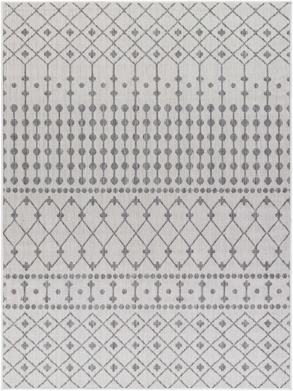 Lali Light Gray Outdoor Area Rug - Clearance