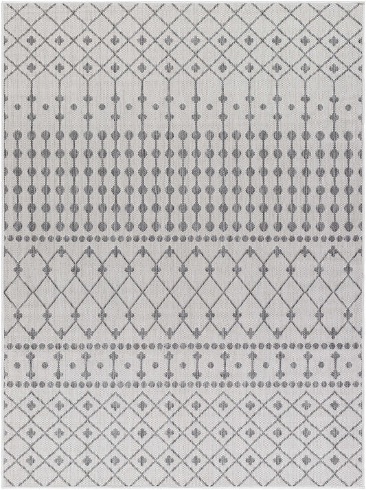 Lali Light Gray Outdoor Area Rug - Clearance