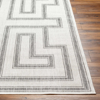 Taro Light Gray Outdoor Area Rug - Clearance