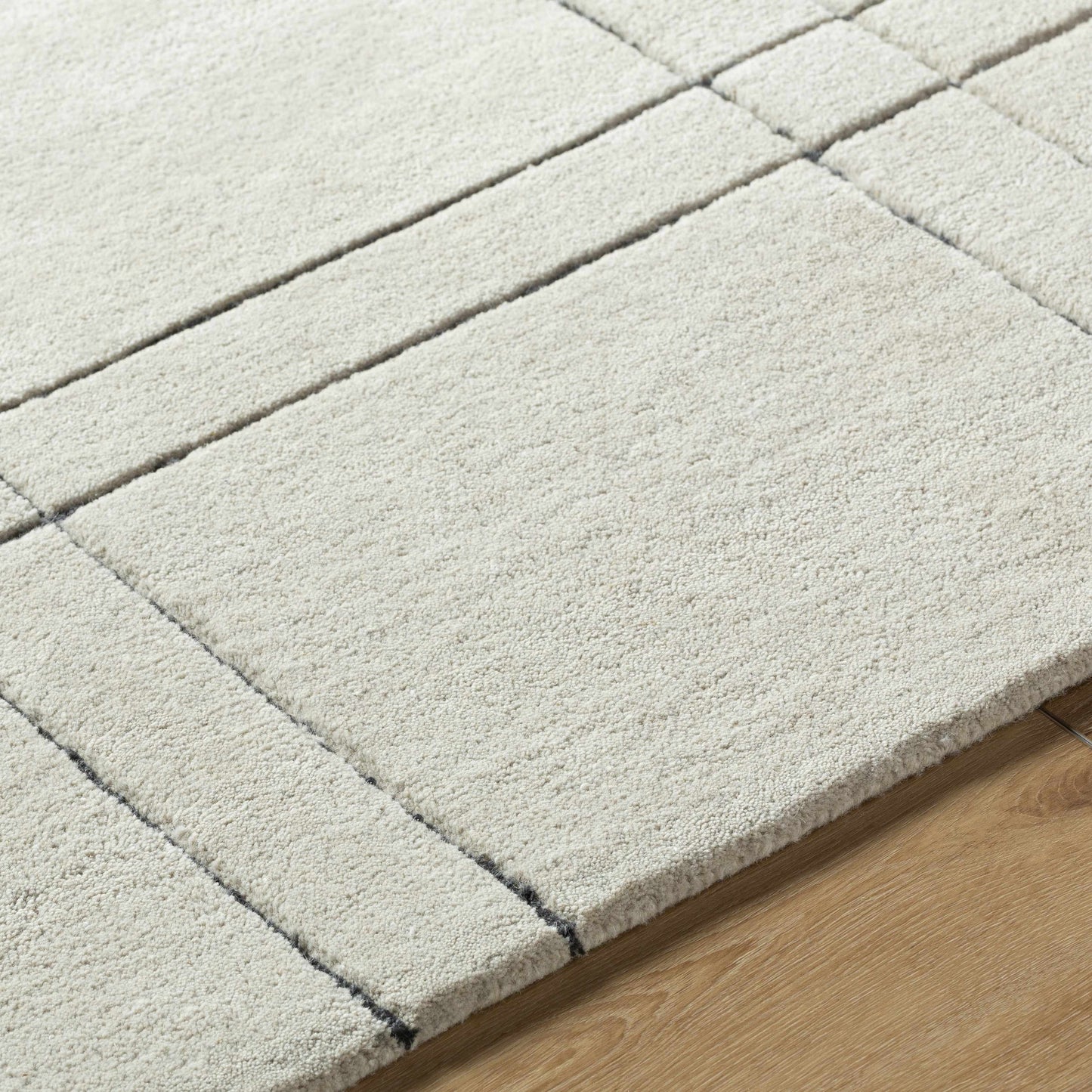 Sixto Beige Area Rug