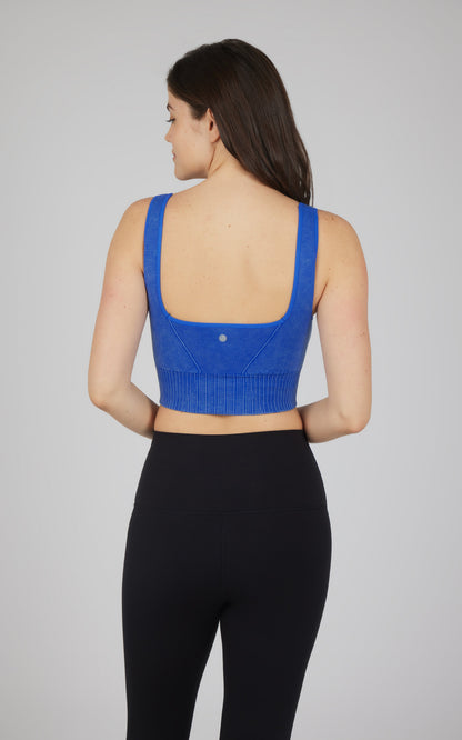 2 PK Stonewash Seamless Bra Tank - Our Cafe Story