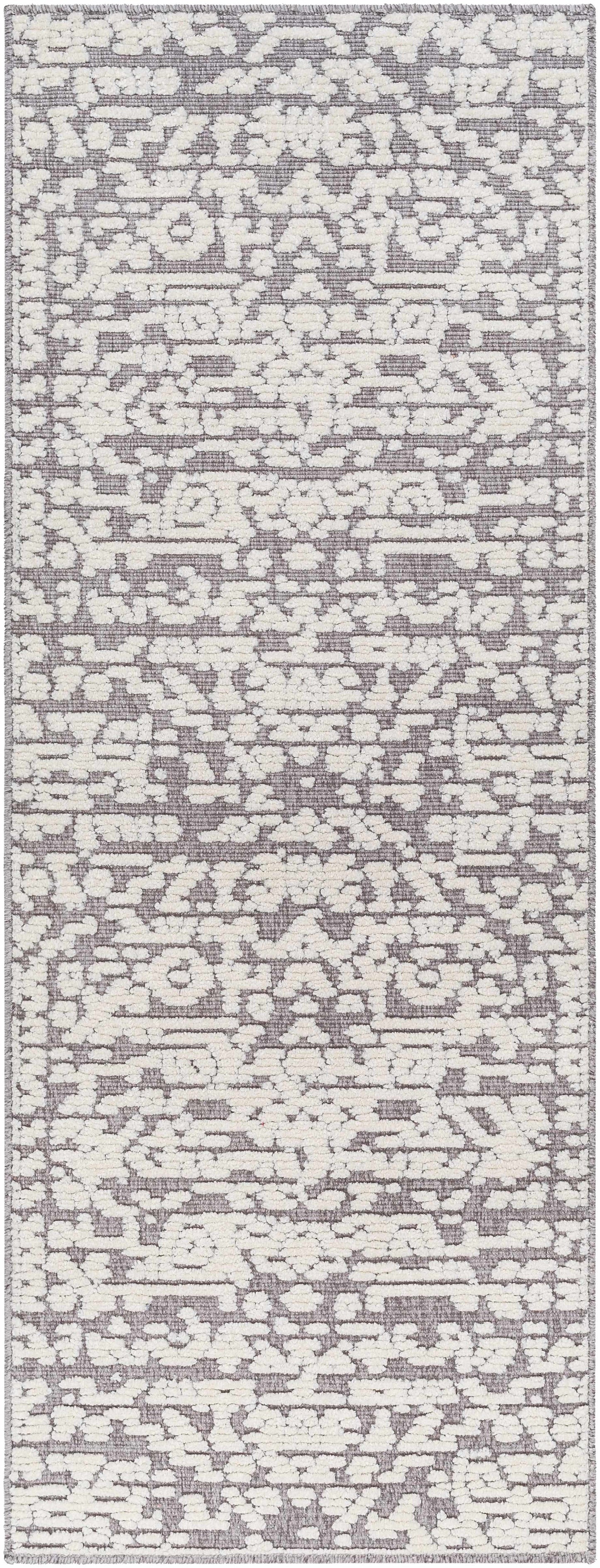 Beren Gray Washable Area Rug - Clearance