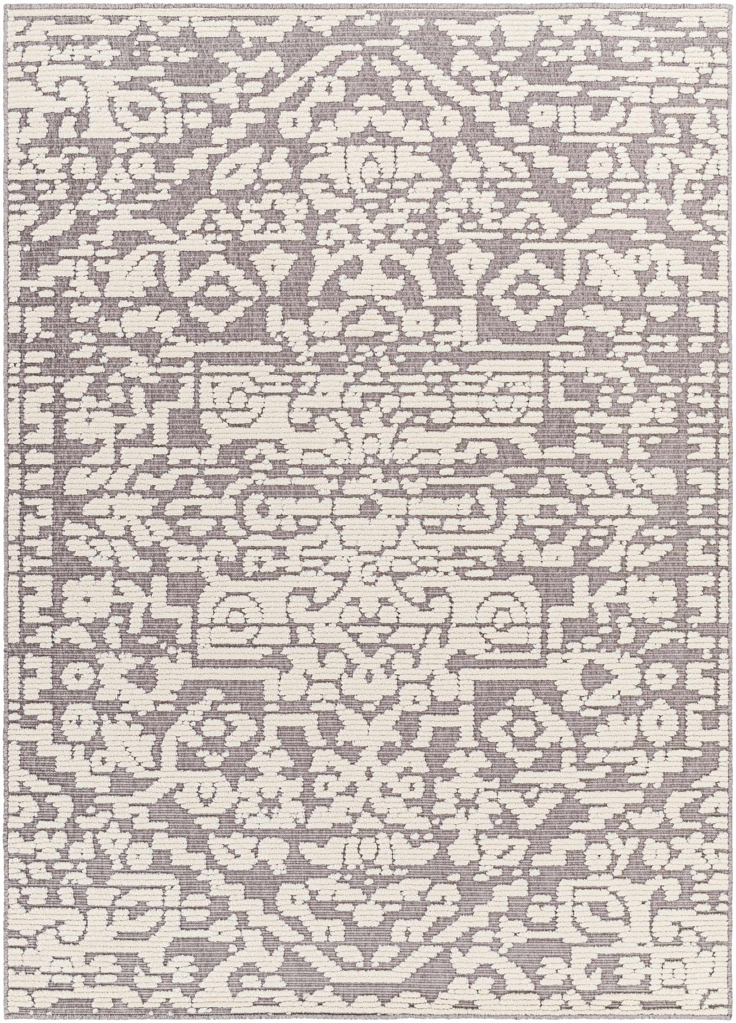 Beren Gray Washable Area Rug - Clearance
