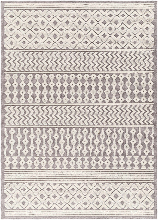 Drago Gray 3D Area Rug - Clearance
