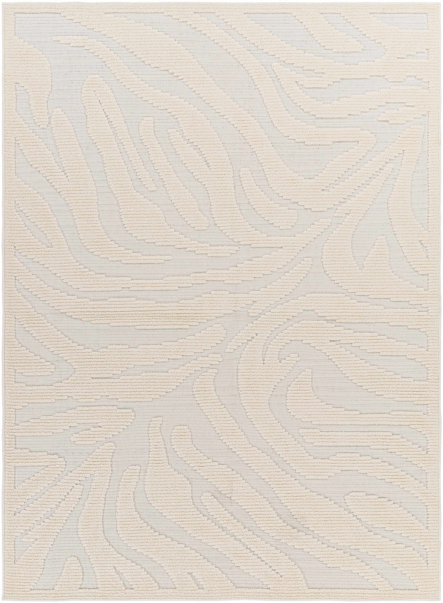 Keto Cream 3D Zebra Rug - Clearance