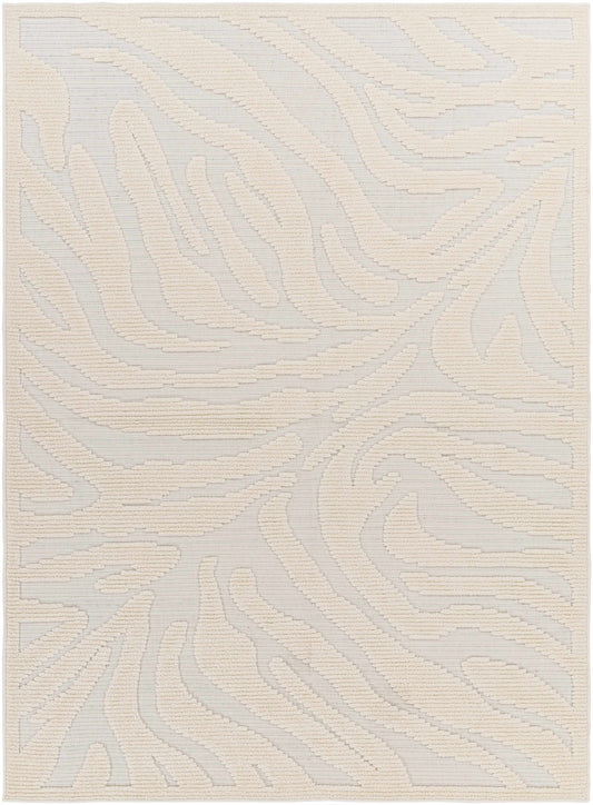 Keto Cream 3D Zebra Rug - Clearance