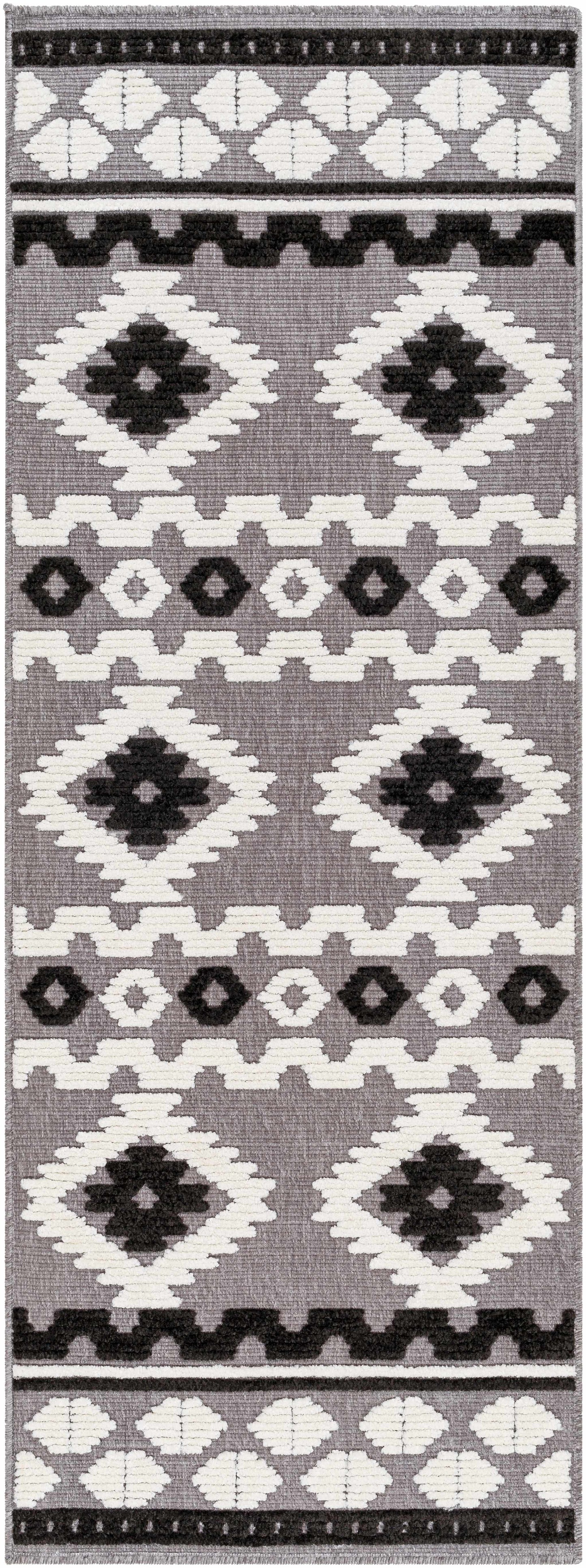 Noki Washable Textured Southwestern Rug - Clearance