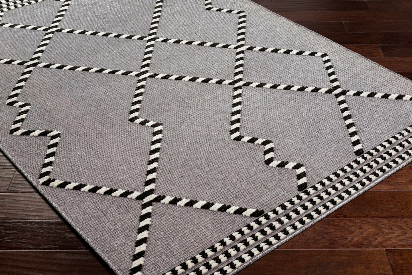 Rolf Textured Washable Rug - Clearance