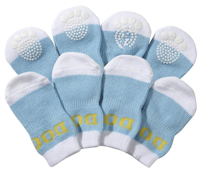 Blue & White-