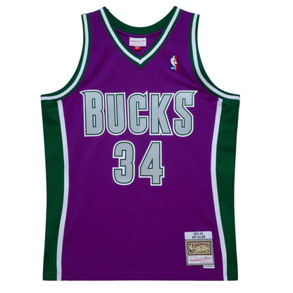 Mitchell & Ness Men's NBA Swingman Jersey - Milwaukee Bucks 2001 Ray Allen