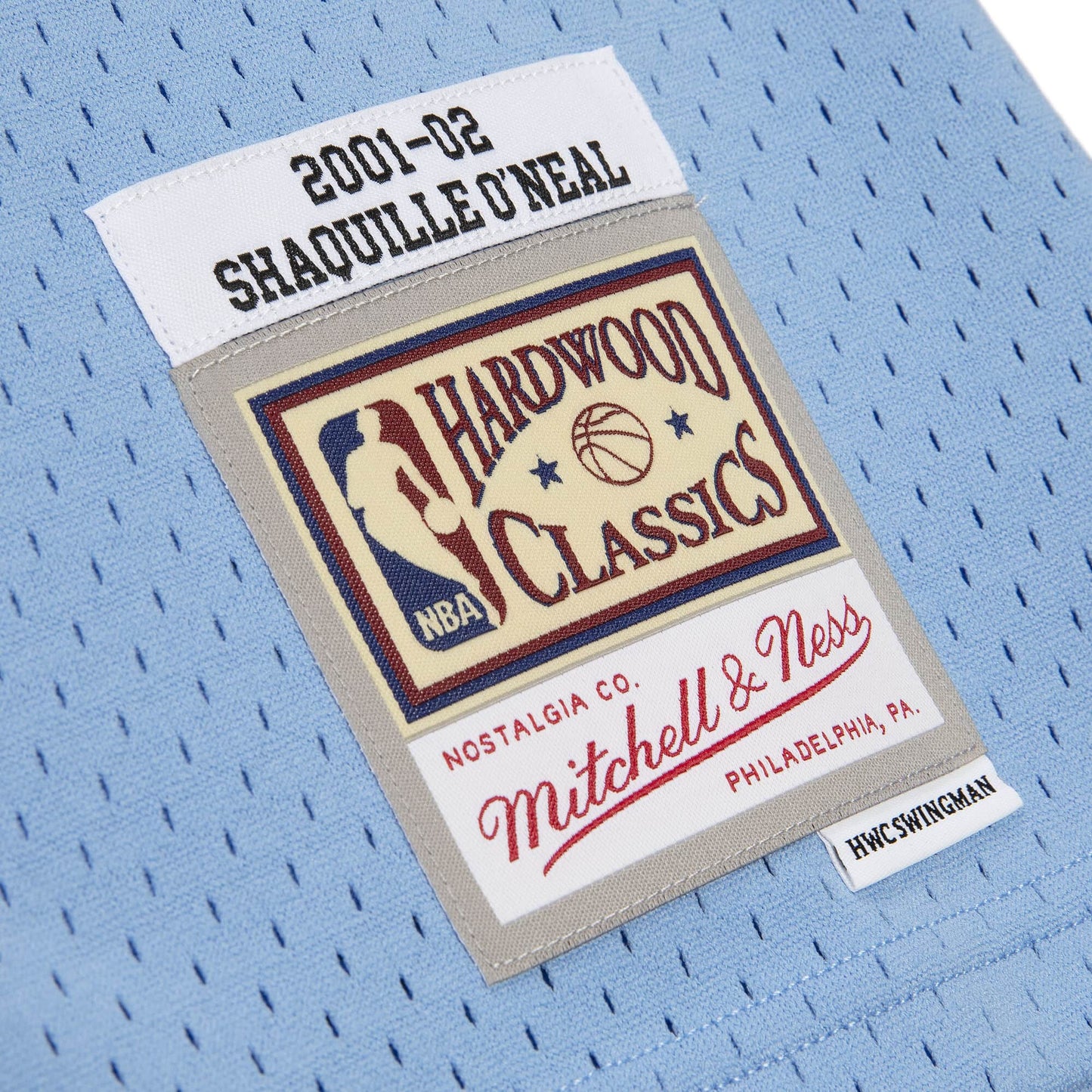 Men's Mitchell & Ness Authentic Jersey Lakers 2001 Shaq