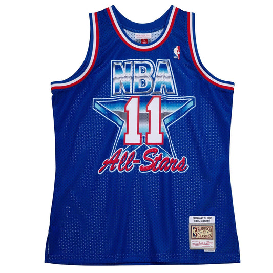Mitchell & Ness Men's NBA All Star West Jersey - Karl Malone 1992