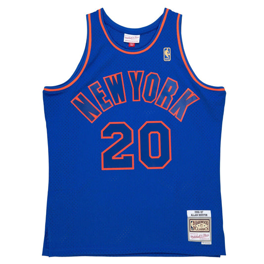 Men's Mitchell & Ness NBA Dark Swingman Jersey - Allan Houston Ny Knicks 1996-97