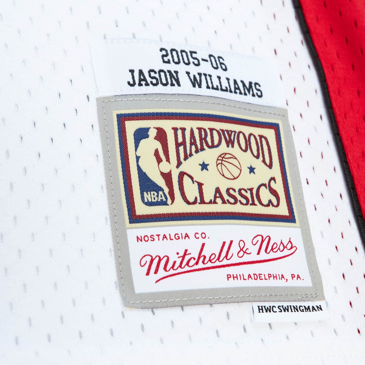 Men's Mitchell & Ness Jersey Heat 2005 Jason Williams