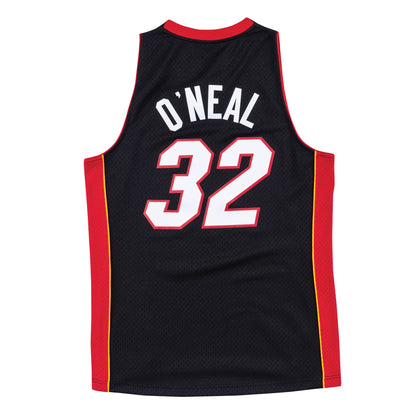 Mitchell & Ness Men's NBA Swingman Road Jersey Heat 05 Shaquille O'Neal