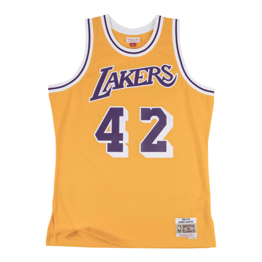 Mitchell & Ness Men's NBA Swingman Jersey - La Lakers 84-85 James Worthy