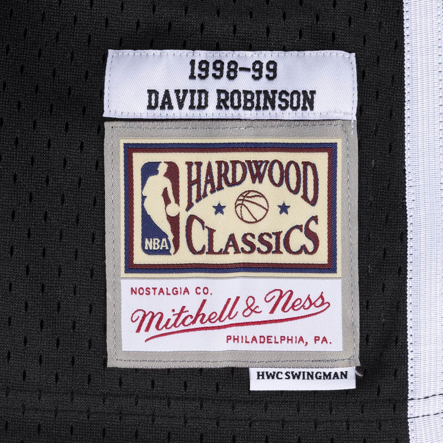 Men's Mitchell & Ness NBA Swingman Jersey - Spurs 98-99 David Robinson