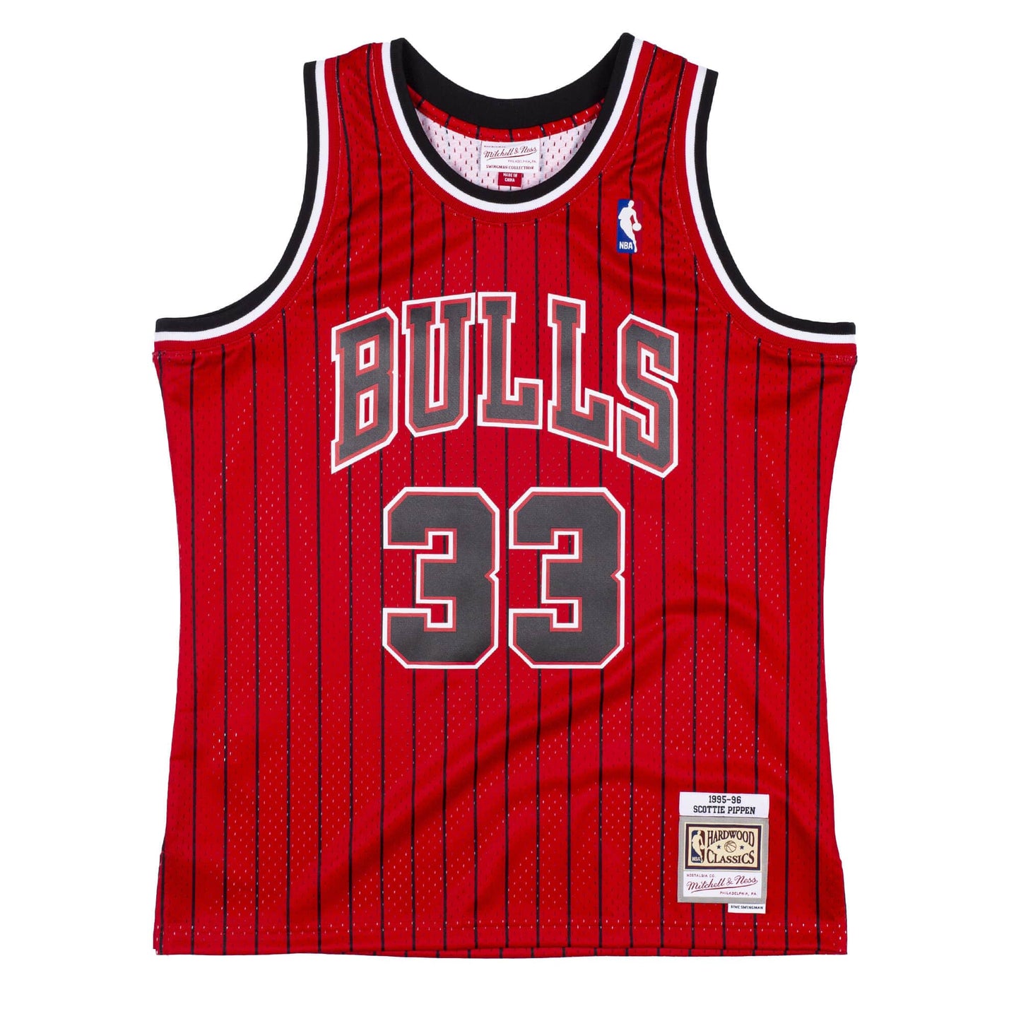Mitchell & Ness Men's NBA Reload Swingman Jersey Bulls 1995 Scottie Pippen