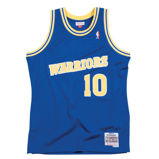 Men's Mitchell & Ness NBA Swingman Road Jersey Warriors 1990 Tim Hardaway