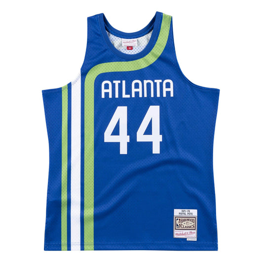 Mitchell & Ness Men's NBA Swingman Jersey Hawks 1971 Pete Maravich