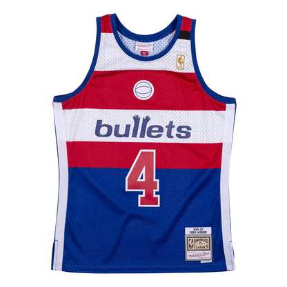 Mitchell & Ness Men's NBA Swingman Jersey - Washington Bullets 1996 Chris Webber